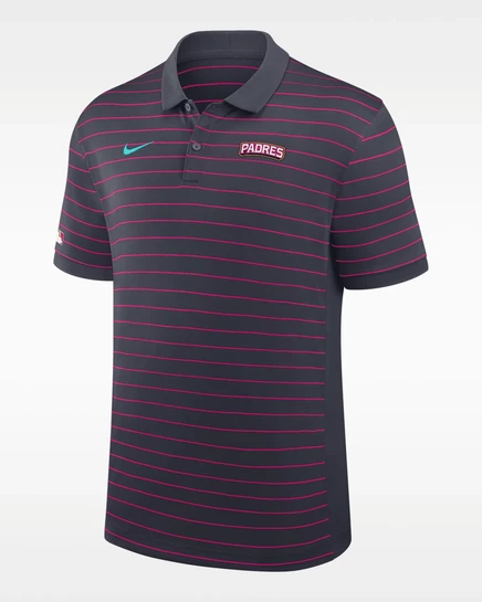 Мужское поло Nike San Diego Padres City Connect, черное