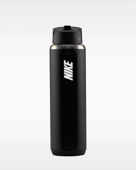 Бутылка Nike Recharge из нержавеющей стали 710 мл, черная
