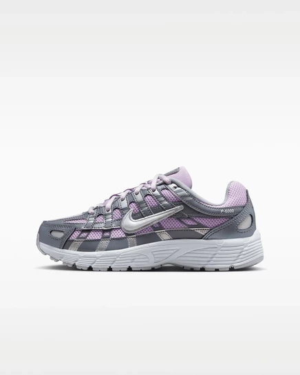 Кроссовки для малышей Nike P-6000, розово-серо-серебристые