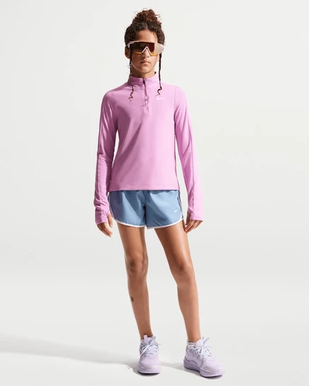 Шорты для девочек Nike Tempo Dri-FIT, сине-белые