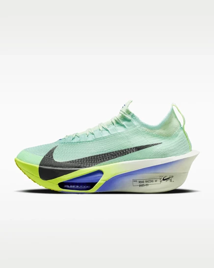 Мужские кроссовки Nike Alphafly 3, бледно-зеленые/черные