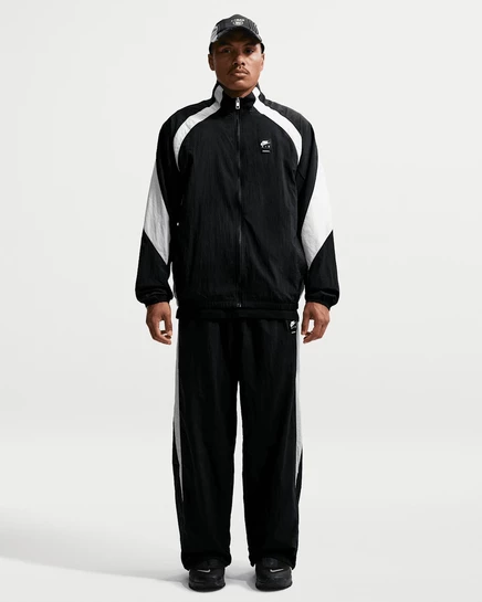 Мужские тренировочные штаны Nike Air, черные/белые