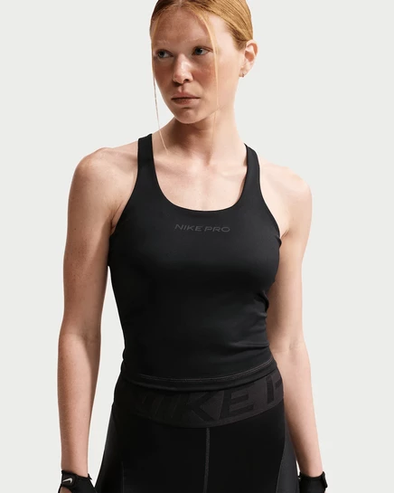 Женский спортивный топ Nike Pro Sculpt, чёрный