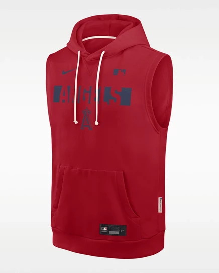 Мужское безрукавное худи Nike Authentic Dri-FIT, красное