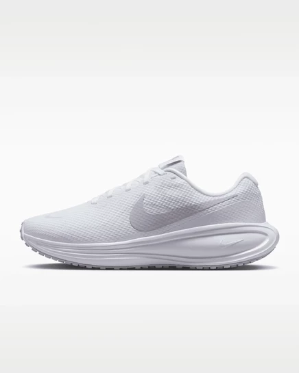 Женские беговые кроссовки Nike Revolution 8, белые/платиновые