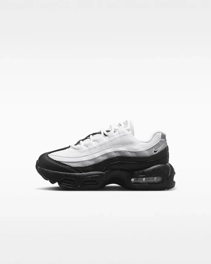 Детские кроссовки Nike Air Max 95 Recraft, черно-белые