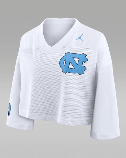 Женский джерси Jordan North Carolina, белый