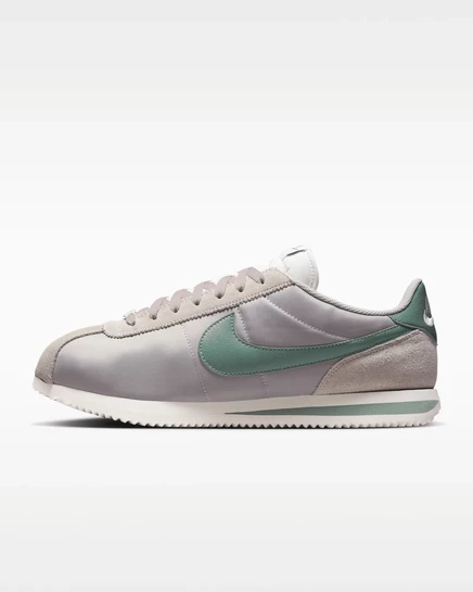 Мужские кроссовки Nike Cortez Textile, серый/айвори/оливковый