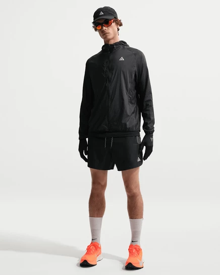 Мужские шорты ACG Second Sunrise Dri-FIT ADV 5″ с подкладкой, черно/белые