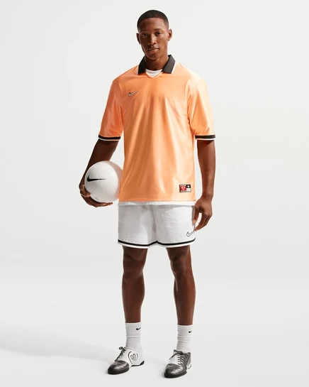 Мужские шорты Nike Dri-FIT 5″, белые/черные