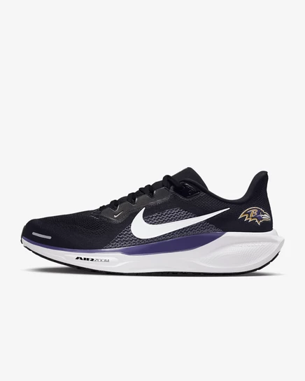 Мужские кроссовки Nike Pegasus 41, черный/орхидейный/белый