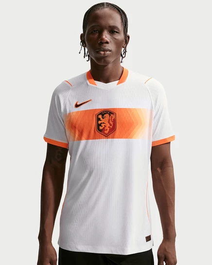 Мужская игровая футболка Nike Нидерланды Aero-FIT, белая
