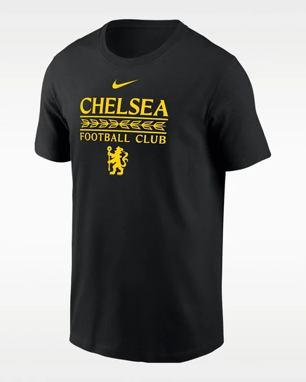 Мужская футболка Nike Chelsea FC, черная