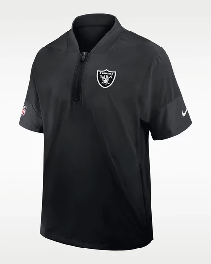 Мужская куртка Nike Sideline Coach 1/2-zip, черная