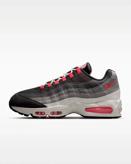 Мужские кроссовки Nike Air Max 95, серо-красные