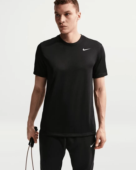 Мужская футболка Nike Dri-FIT Legend, черная/серебристая