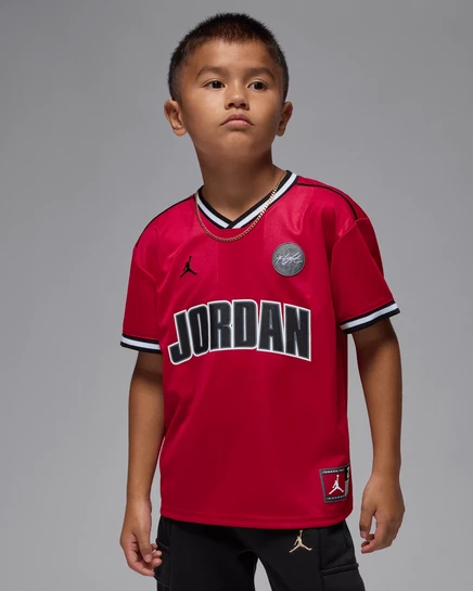 Детская майка Jordan Sport Jersey, красная