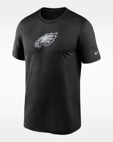 Мужская футболка Nike Philadelphia Eagles Team Issue Legend Dri-FIT, черная