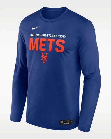 Мужская футболка Nike New York Mets Authentic Dri-FIT, синий