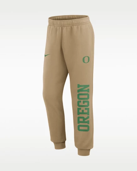 Мужские джоггеры Nike Oregon Primetime Club, бежевые