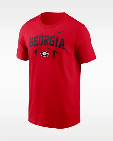 Мужская футболка Nike Georgia Primetime, красная