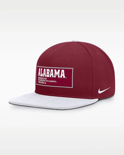 Мужская регулируемая кепка Nike Alabama On-Field Pro Dri-FIT, алая