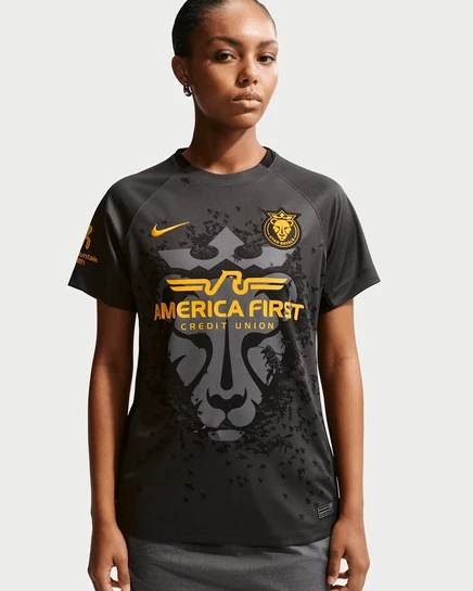 Женская реплика джерси Nike Utah Royals Stadium Away Dri-FIT, антрацитовая