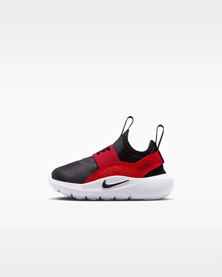 Детские кроссовки Nike Flex Runner 4, красно‑бело‑черные