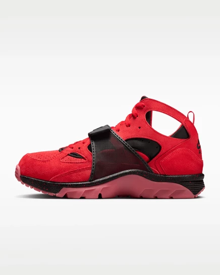 Мужские кроссовки Nike Air Trainer Huarache, красно-чёрные
