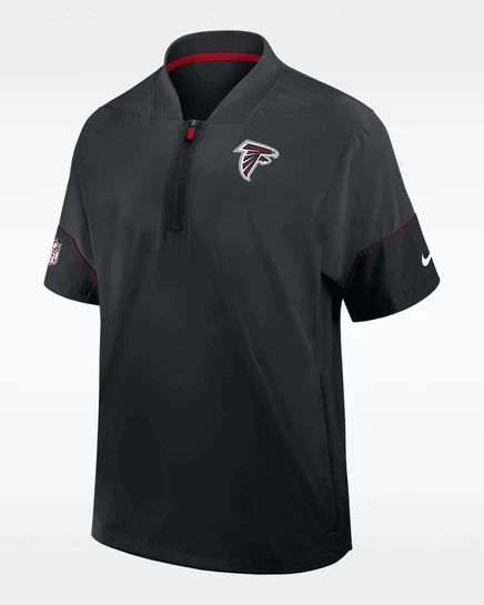 Мужская куртка Nike Falcons Coach, черная/красная