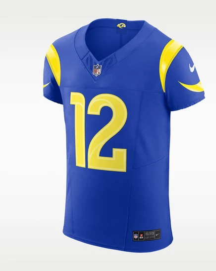 Мужская джерси Nike Puka Nacua Los Angeles Rams, синяя