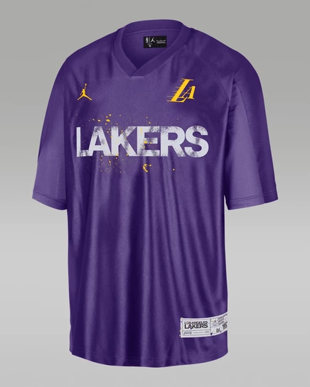 Мужская футболка Jordan Dri-FIT MVP Lakers, фиолетовая