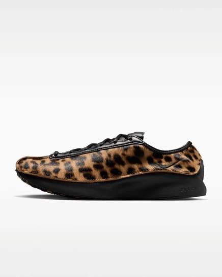 Женские кроссовки Nike Air Superfly LX Pony Hair Leather, льняные/черные