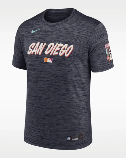 Мужская футболка Nike City Connect Velocity, черная
