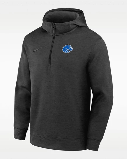 Мужское худи Nike Boise State Coaches, черное