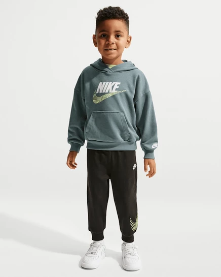 Детский комплект Nike In The Zone 12–24 мес, черный