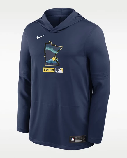 Мужское худи Nike City Connect с Dri-FIT, темно-синее