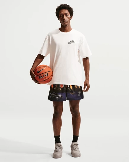 Мужские баскетбольные шорты Nike Dri-FIT 5″, фиолетово-черные