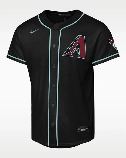 Детская джерси Nike Arizona Diamondbacks MLB, черная