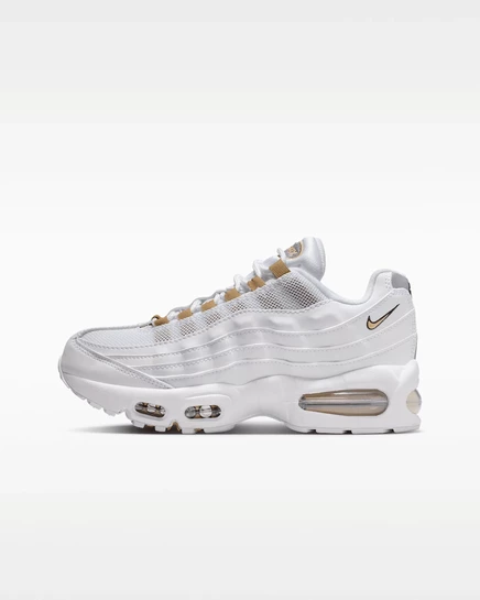 Детские кроссовки Nike Air Max 95 Recraft, бело-черные