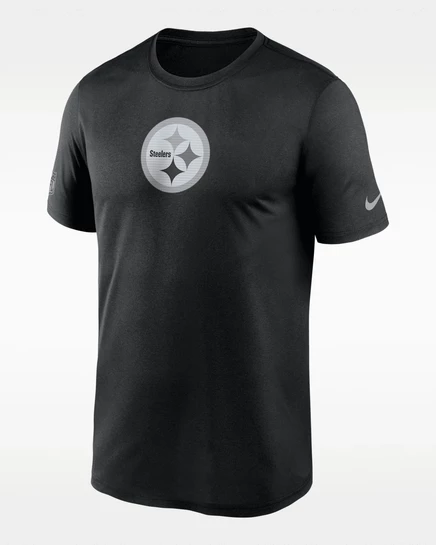 Мужская футболка Nike Pittsburgh Steelers Team Issue, черная
