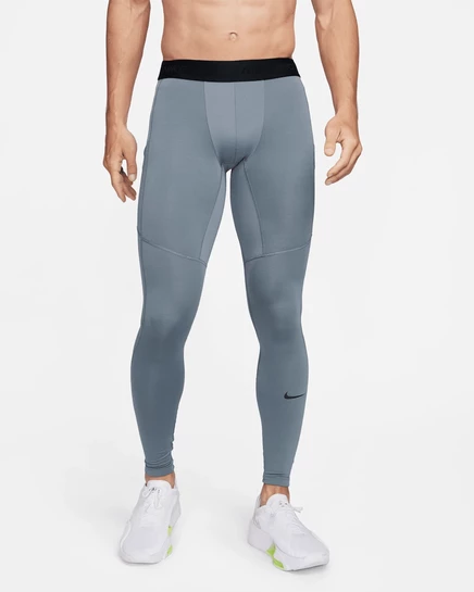 Мужские тайтсы Nike Pro Warm, дымчато-серые/черные