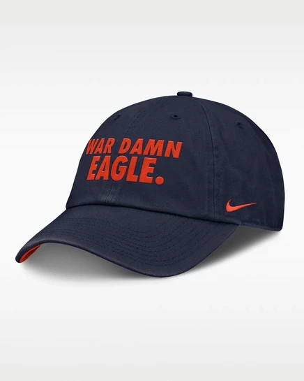 Кепка Nike Auburn Primetime Chant Club, темно-синяя
