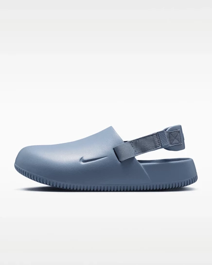Мужские мюли Nike Calm, пепельно-серые