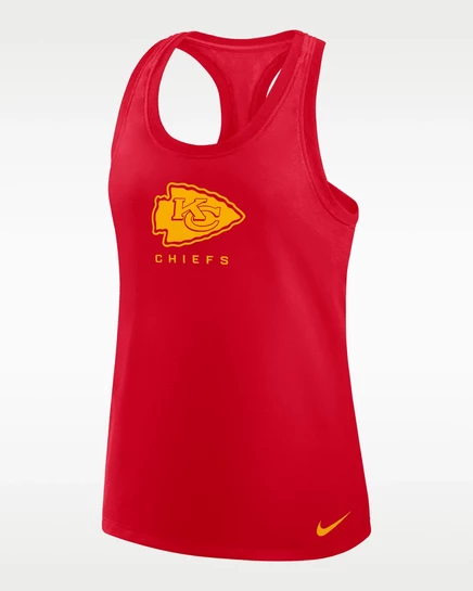 Женская майка Nike Kansas City Chiefs Dri-FIT, красная