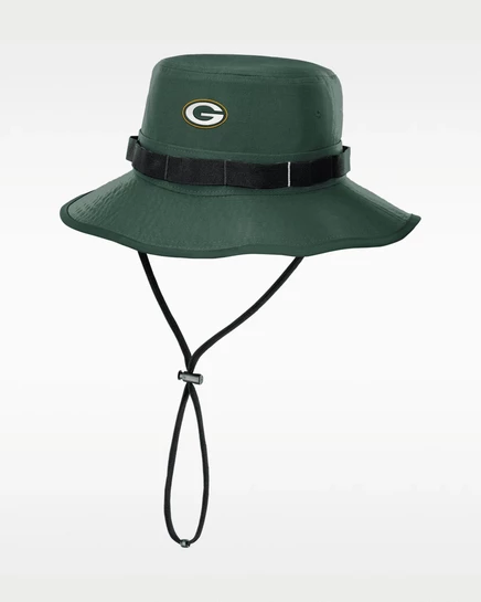 Мужская панама Nike Green Bay Packers, зеленая