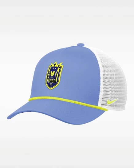 Унисекс кепка Nike Seattle Reign, бело-сине-желтая