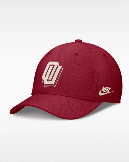 Мужская кепка Nike Oklahoma Legacy Rise, красная