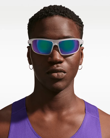 Мужские очки Nike Windtrack Run, прозрачные/зеленые