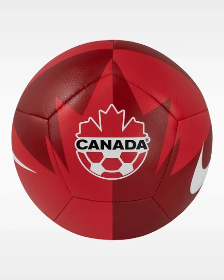 Мяч для футбола Nike Canada Academy Skills, университетский красный